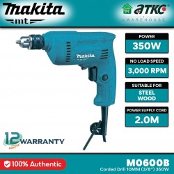 Makita M0600B Drill 10MM (3/8'') 350W