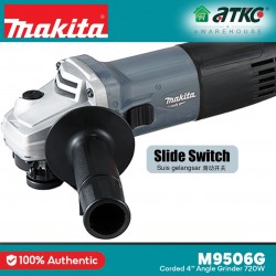 Makita M9506G Angle Grinder 4'' 720W (Slide Switch) Makita M9506G Angle Grinder 4'' 720W (Slide Switch)