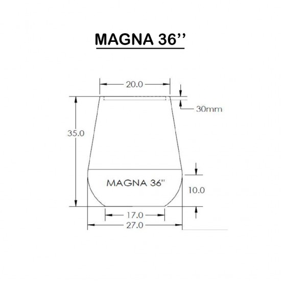 Mui Fatt Magna Series Fiberglass Planter Pot 27''/ 36''/ 42''