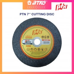 PTN Cutting Disc 7'' For Metal / Stainless Steel 180MM (D) x 3MM (T) x 22MM (BD) PTN Cutting Disc 7'' For Metal / Stainless Steel 180MM (D) x 3MM (T) x 22MM (BD)