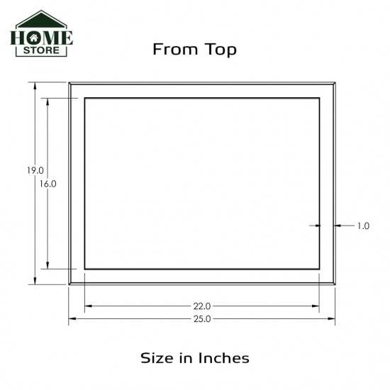 Home Store MC1824 Precast Concrete Manhole Cover With Reinforcement Steel Bars & Fibre Strands 25'' (L) x 19'' (W) x 2'' (T) Home Store MC1824 Precast Concrete Manhole Cover With Reinforcement Steel Bars & Fibre Strands 25'' (L) x 19'' (W) x 2'' (T)