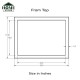 Home Store MC1824 Precast Concrete Manhole Cover With Reinforcement Steel Bars & Fibre Strands 25'' (L) x 19'' (W) x 2'' (T) Home Store MC1824 Precast Concrete Manhole Cover With Reinforcement Steel Bars & Fibre Strands 25'' (L) x 19'' (W) x 2'' (T)