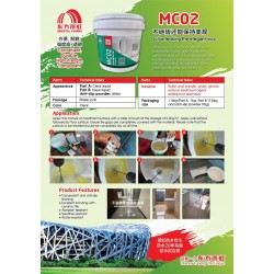 Yuhong MC02 Kitchen & Bathroom Leakage Repair Agent 1.5KG (Part A: 1KG, Part B: 0.5KG, Anti-Slip Powder 80G) Yuhong MC02 Kitchen & Bathroom Leakage Repair Agent 1.5KG (Part A: 1KG, Part B: 0.5KG, Anti-Slip Powder 80G)