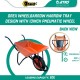 Orex Wheelbarrow Narrow Tray Medium Duty With 13'' Pneumatic Wheel