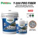 Pentens T-200 Pro Fiber Ultimate Elastic Acrylic Waterproofing Coating 5KG - White/Grey/Green Pentens T-200 Pro Fiber Ultimate Elastic Acrylic Waterproofing Coating 5KG - White/Grey/Green