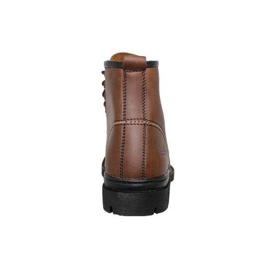 Hammer King #13007 Men's Genuine Leather Lace-Up Safety Shoe (12 - 13) - Brown