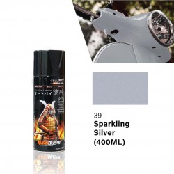 Samurai Paint Metallic Colour 39 Sparkling Silver 400ML