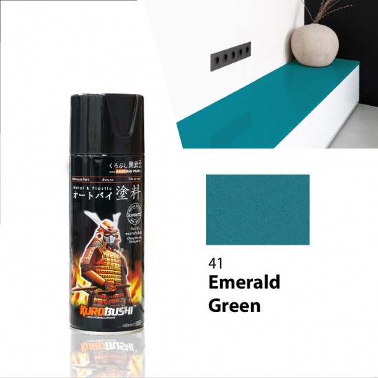 Samurai Paint Metallic Colour 41 Emerald Green 400ML