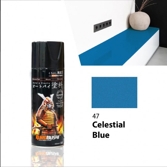 Samurai Paint Metallic Colour 47 Celestial Blue 400ML