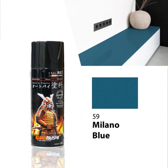 Samurai Paint Metallic Colour 59 Milano Blue 400ML