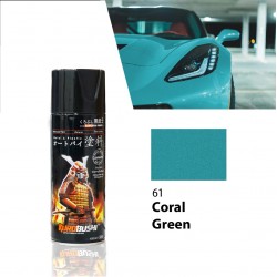 Samurai Paint Metallic Colour 61 Coral Green 400ML
