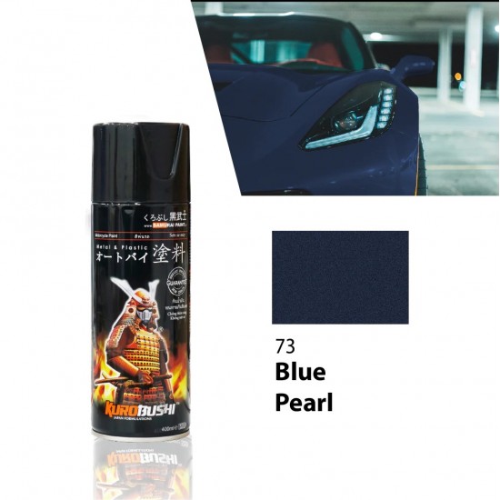 Samurai Paint Metallic Colour 73 Blue Pearl 400ML