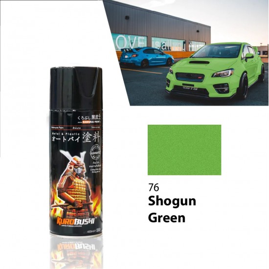 Samurai Paint Metallic Colour 76 Shogun Green 400ML