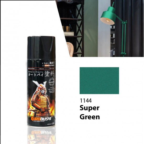 Samurai Paint Metallic Colour 1144 Super Green 400ML