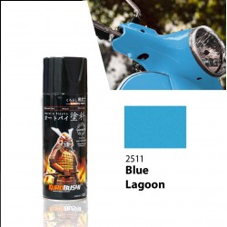 Samurai Paint Metallic Colour 2511 Blue Lagoon 400ML