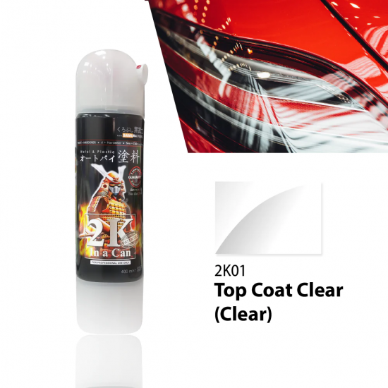 Samurai Paint 2K Coat 2K01 Top Coat Clear 400ML