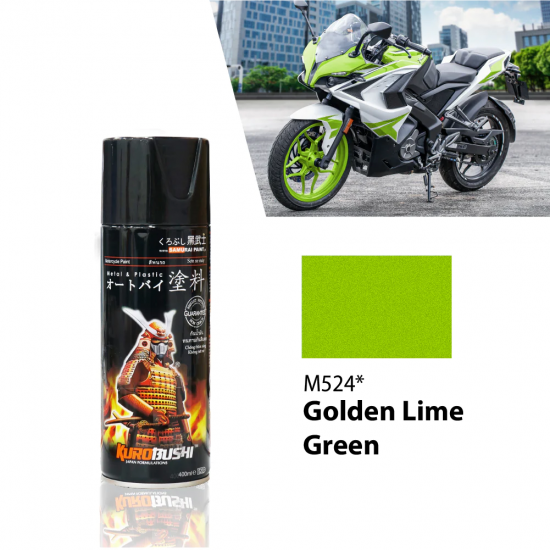 Samurai Paint Modenas Colour M524 Golden Lime Green 400ML
