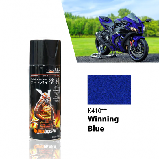 Samurai Paint Kawasaki Colour K410 Winning Blue 400ML