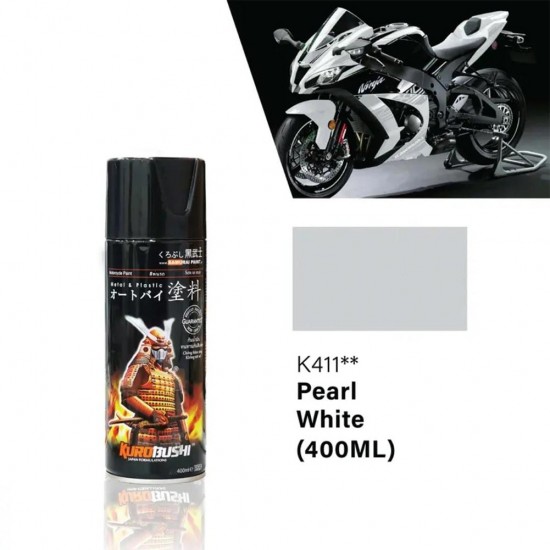 Samurai Paint Kawasaki Colour K411 Pearl White 400ML