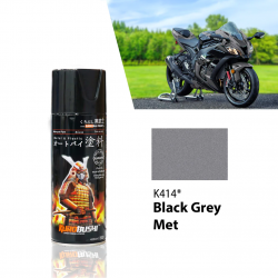Samurai Paint Kawasaki Colour K414 Black Grey Met 400ML