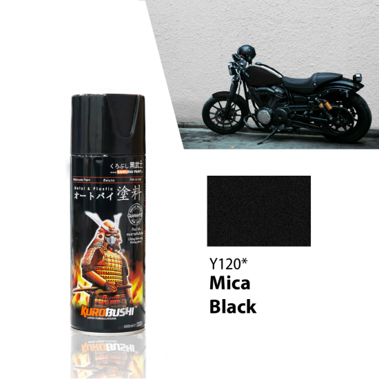 Samurai Paint Yamaha Colour Y120 Mica Black 400ML
