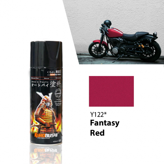 Samurai Paint Yamaha Colour Y122 Fantasy Red 400ML
