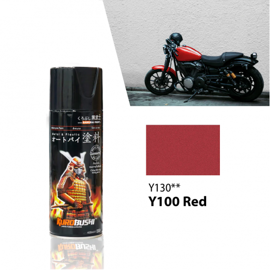 Samurai Paint Yamaha Colour Y130 Y100 Red 400ML