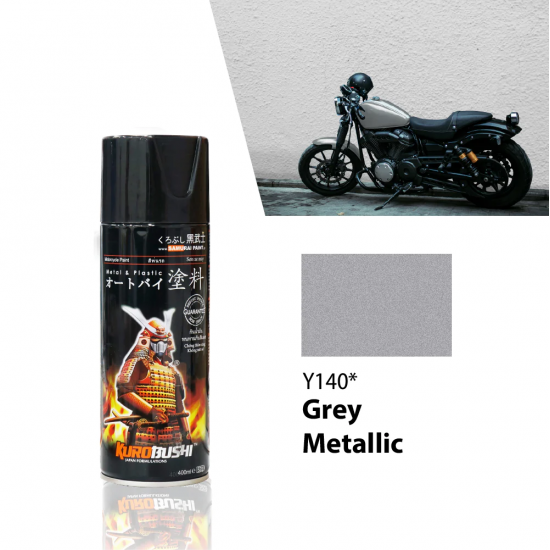 Samurai Paint Yamaha Colour Y140 Grey Metallic 400ML