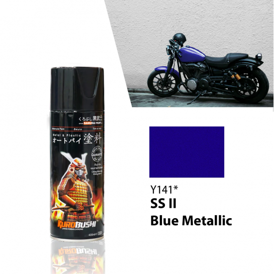 Samurai Paint Yamaha Colour Y141 SS II Blue Metallic 400ML