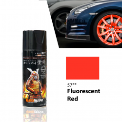 Samurai Paint Fluorescent Colour 57 Fluorescent Red 400ML