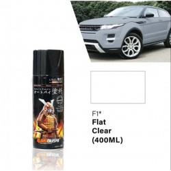 Samurai Paint Flat Colour F1 Flat Clear 400ML