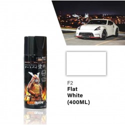 Samurai Paint Flat Colour F2 Flat White 400ML