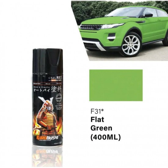 Samurai Paint Flat Colour F31 Flat Green 400ML