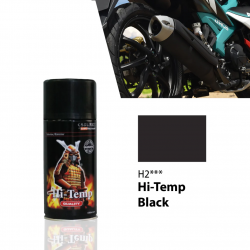 Samurai Paint Hi-Temp Spray Paint H2 Black 300ML