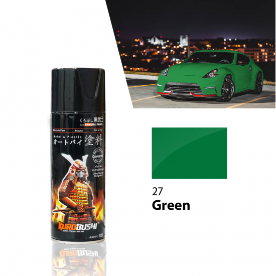 Samurai Paint Standard Colour 27 Green 400ML