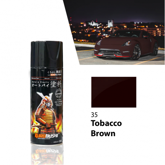 Samurai Paint Standard Colour 35 Tobacco Brown 400ML