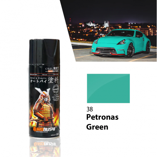 Samurai Paint Standard Colour 38 Petonas Green 400ML