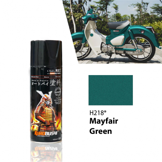 Samurai Paint Honda Colour H218 Myfair Green 400ML