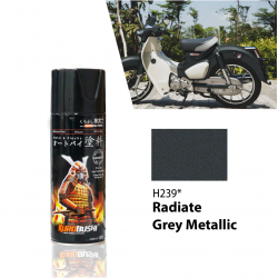 Samurai Paint Honda Colour H239 Radiate Grey Metallic 400ML