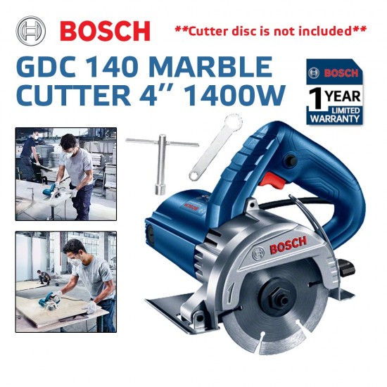 Bosch GDC 140 4'' Marble Cutter 1400W (06013A40L0) Bosch GDC 140 4'' Marble Cutter 1400W (06013A40L0)