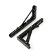 Bosco Adjustable Wall Mounted Folding Shelf L-Bracket (2PCS/SET) - 8"/10"/12"/14"/16"/18"/20" Bosco Adjustable Wall Mounted Folding Shelf L-Bracket (2PCS/SET) - 8"/10"/12"/14"/16"/18"/20"