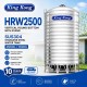 King Kong HRW2500 Vertical Round Bottom With Stand Stainless Steel Water Tank 25000L/5500G King Kong HRW2500 Vertical Round Bottom With Stand Stainless Steel Water Tank 25000L/5500G