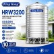 King Kong HRW3200 Vertical Round Bottom With Stand Stainless Steel Water Tank 32000L/7100G King Kong HRW3200 Vertical Round Bottom With Stand Stainless Steel Water Tank 32000L/7100G