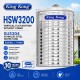 King Kong HSW3200 Vertical Round Bottom With Stand Stainless Steel Water Tank 32000L/7100G King Kong HSW3200 Vertical Round Bottom With Stand Stainless Steel Water Tank 32000L/7100G