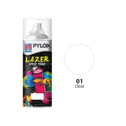 Nippon Pylox Lazer Spray Paint Solid Colour 01 Clear 400cc