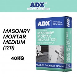 ADX 120 Masonry Mortar Medium 40KG (Grey) ADX 120 Masonry Mortar Medium 40KG (Grey)
