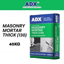 ADX 130 Masonry Mortar Thick 40KG (Grey) ADX 130 Masonry Mortar Thick 40KG (Grey)