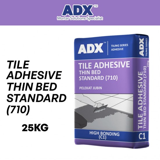 ADX 710 Tile Adhesive Thin Bed Standard C1 25KG
