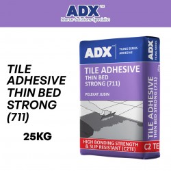 ADX 711 Tile Adhesive Thin Bed Strong C2TE 25KG ADX 711 Tile Adhesive Thin Bed Strong C2TE 25KG