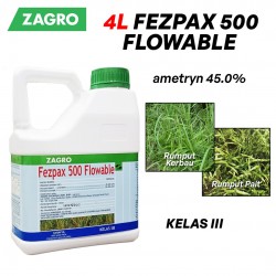 4L Zagro Fezpax 500 Flowable Racun Rumput/Racun Rumpai (Kelas III) 4L Zagro Fezpax 500 Flowable Racun Rumput/Racun Rumpai (Kelas III)